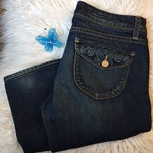 Paige Pico Flap Pocket Jeans Size 28
